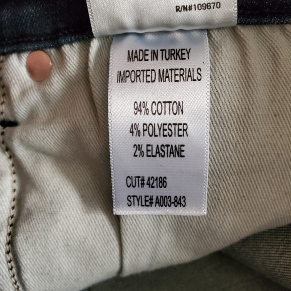 AGOLDE Sophie Skinny Jeans in Dare Wash Ripped Distressed Size 26 - Picture 12 of 15